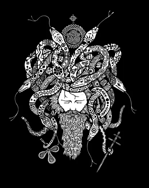 St. Patrick as Medusa by DUIRYL